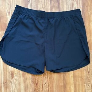 Columbia Black Athletic Shorts Lightweight Elastic Waist